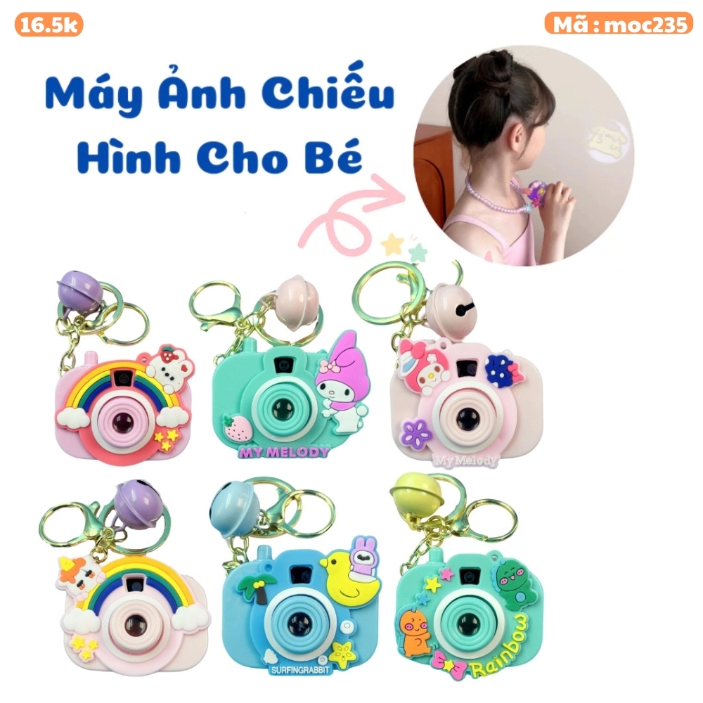 móc khóa máy ảnh kuromi nhiều màu - có thể chiếu sáng - cao 5.8cm dài : 5.4cm - nặng : 50gram - boc túi - no box