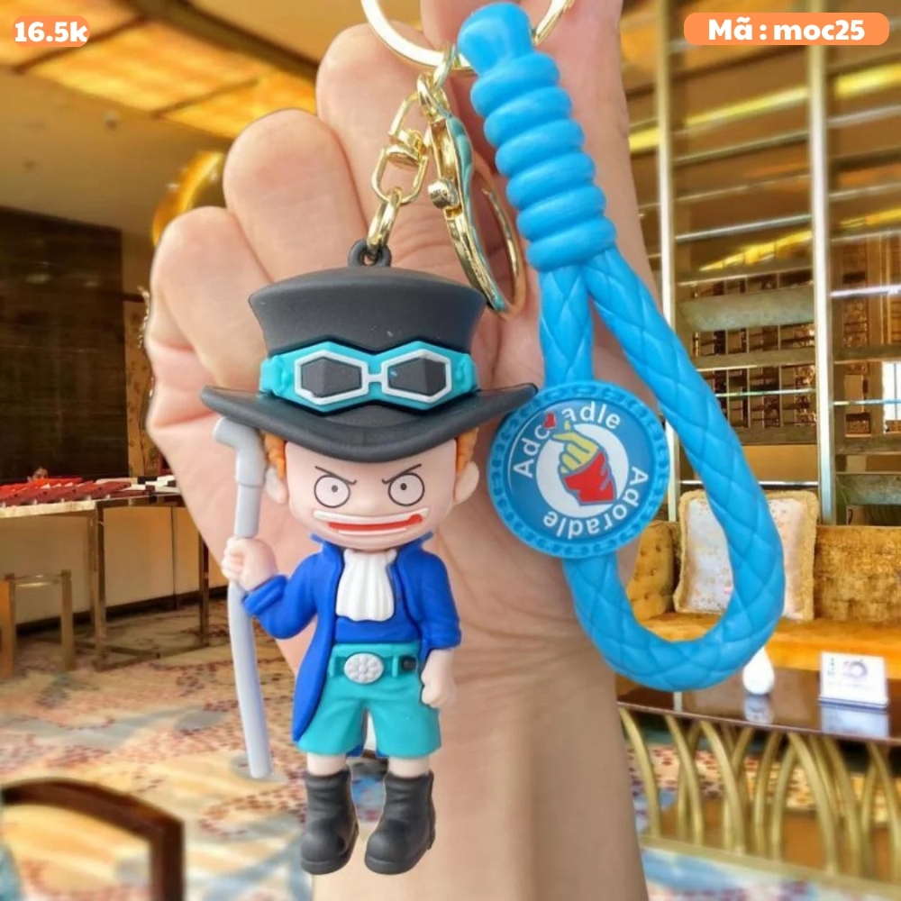 Móc Khóa Sabo - Dây móc dài : 9.5cm - Mô Hình Cao : 8cm - Nặng : 60cm - No Box : bọc túi OPP - n3-k16-t2-s3