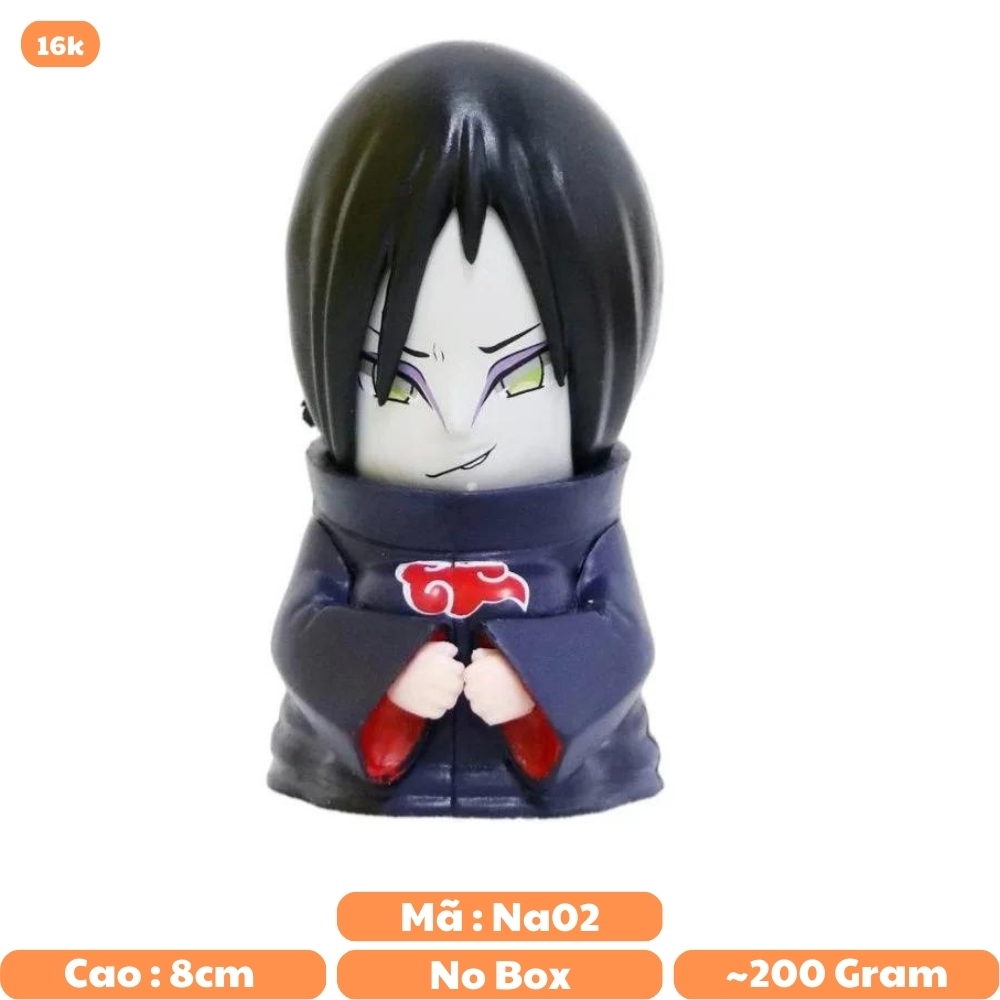 Mô Hình Naruto Orochimaru chibi hàng siêu cấp cao 8cm - Figure Naruto - no box - K3-T2-S6