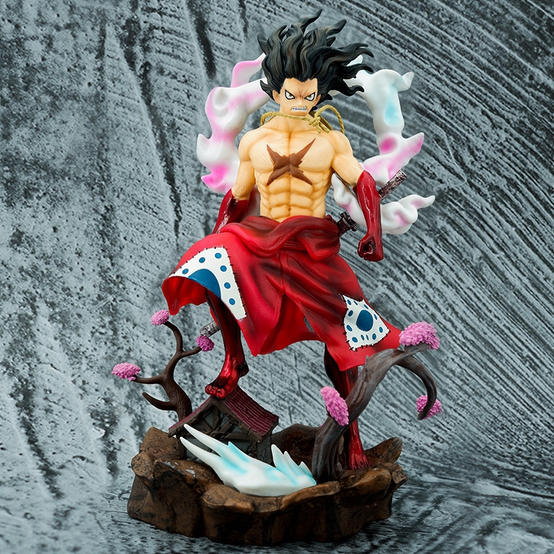 Mô Hình Đồ Chơi - Luffy Hoa Anh Đào Cao 33cm - ONE PIECE - Có Hộp Màu - N1-K35-T5-S2