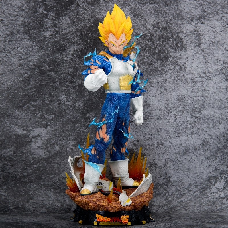 Mô Hình Dragon Ball Vegeta Siêu phẩm 3 đầu thay thế bản có đế cao 53cm , figure DragonBall , có hộp màu N2