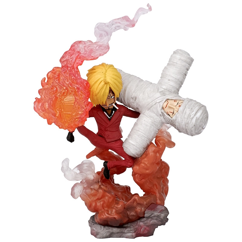 Mô Hình OnePiece Sanji G5 chibi - Cao 14cm - nặng 200gram - Figure OnePiece - Có Hộp - (VAT 002-01-60) - K18-T3-S6