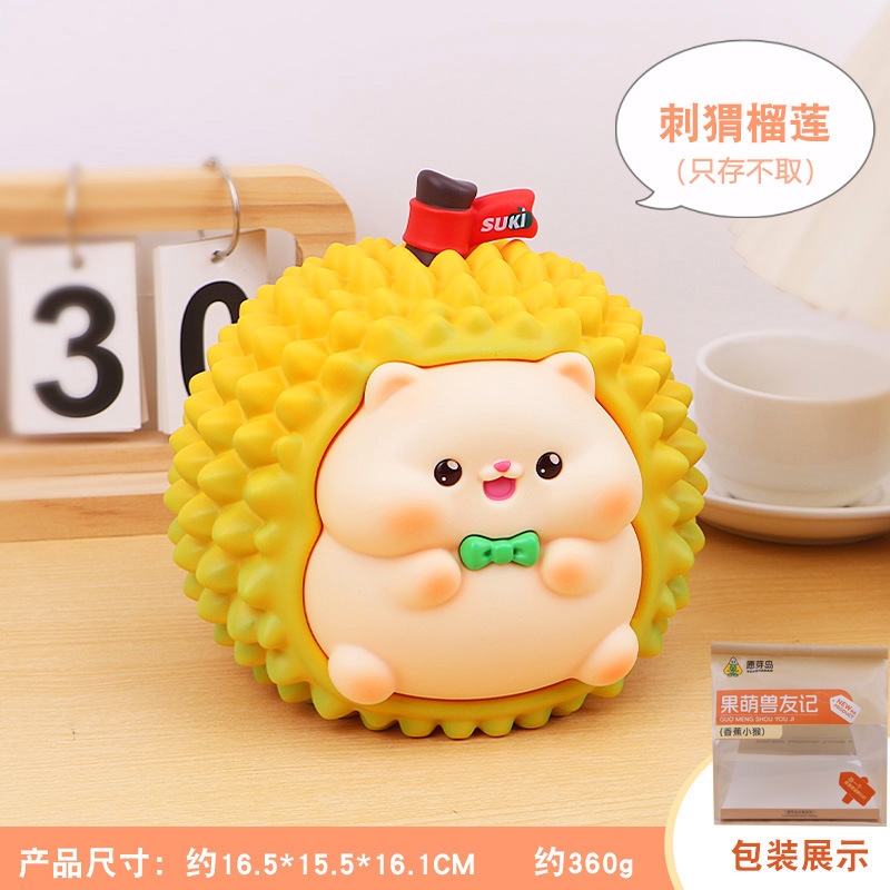 Mô Hình Các Con Vật Cosplay Trái Cây Sầu Riêng Size Nhỡ KT: 28*22*22cm   - SKU : MH-BY0006-2 ( VAT : MH004 )