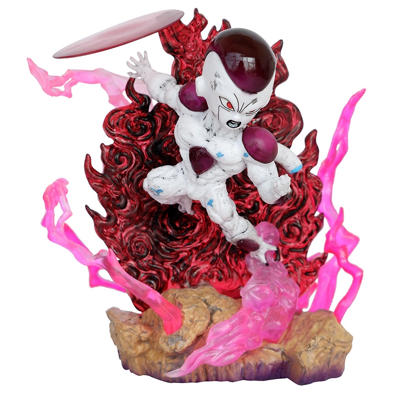 Mô hình DragonBall Frieza chibi G5 - Cao 9cm - rộng 6cm - nặng 100gram - Dragon Ball -- Hộp màu - (VAT mh001) -K7-T3-S1