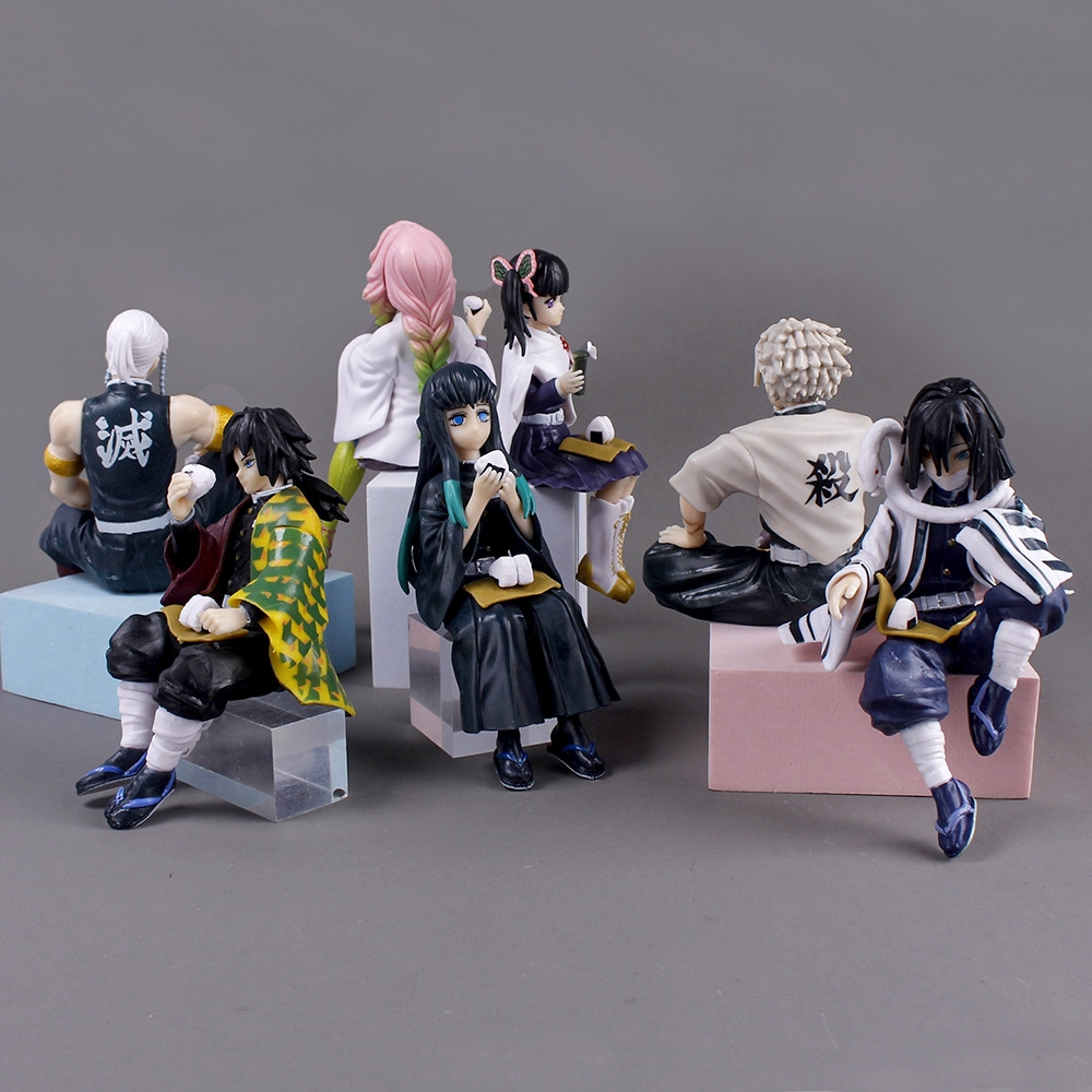 Mô Hình Kimetsu No Yaiba Luyến Trụ dáng ngồi cao 16cm - Figure Thanh gươm diệt quỷ - No Box - K1-T3-S5