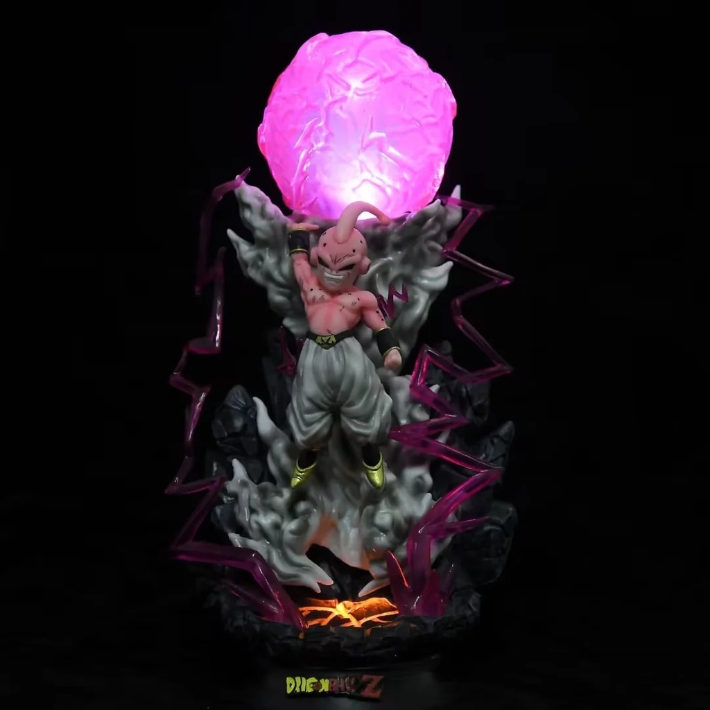 Mô Hình DragonBall MaBu gầy chiến đấu siêu ngầu có led cao 25cm - Figure DragonBall - Có Hộp màu - N1-K25-T3-S2
