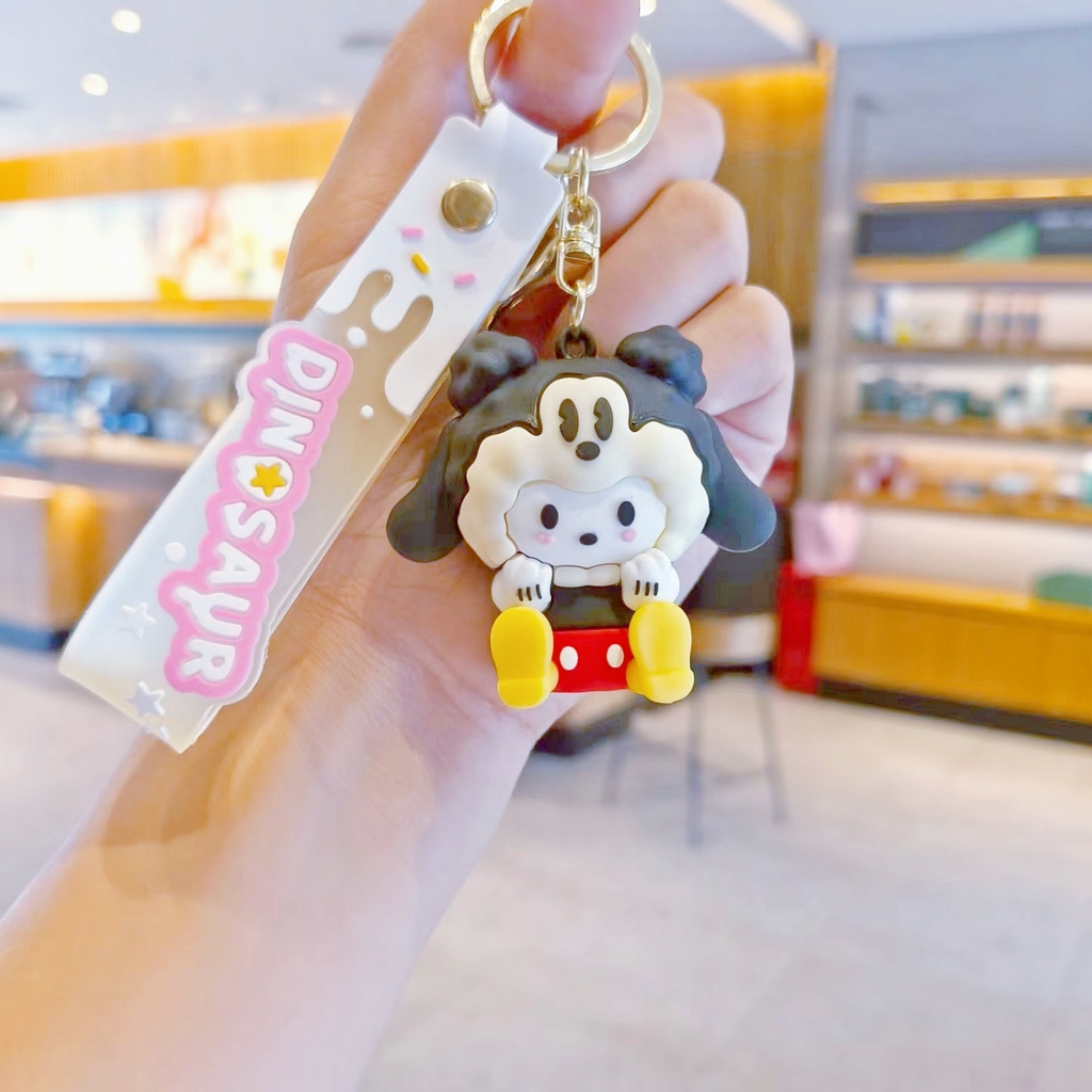 móc khóa cosplay kuromi đen - Dây móc dài : 10cm - Mô Hình Cao : 6cm - Nặng : 50gram - No Box : bọc túi OPP N3-K61-T4-S3