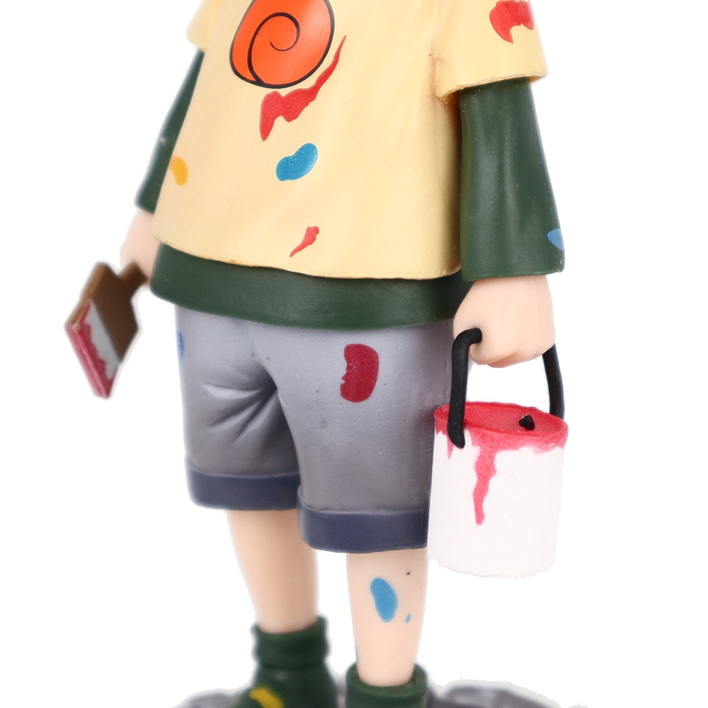 Mô hình Naruto Cầm thùng sơn siêu dễ thương - cao 15cm nặng 150 gram -  Figure Naruto - Có hộp màu - N1-K50-T2-S1