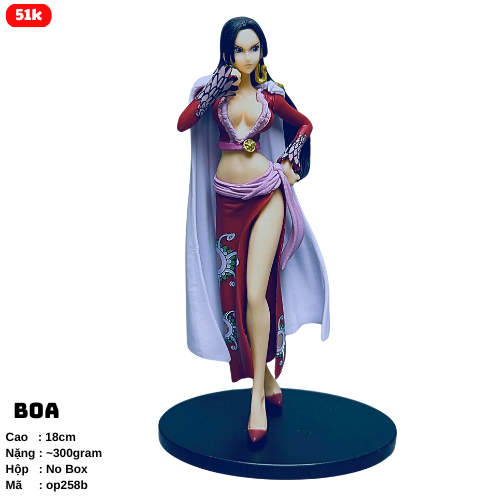 Mô Hình OnePiece Boa dáng đứng siêu ngầu Cao : 18cm nặng 300g - One Piece - Bọc Túi Opp - No Box- (VAT : G873-84) - K25-T3-S2