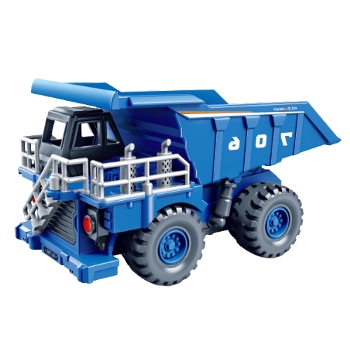 Mô Hình xe ben khai thác mỏ - Dài 12.8cm - rộng 7.1cm - cao 7.2cm - FULL BOX : box màu SKU : oto-706-77 - ( VAT DC002 ) - K82-T2-S6