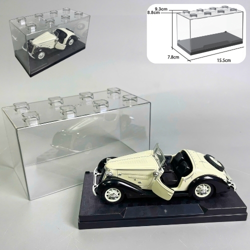 Hộp Meca Trưng Bày Mô Hình Oto , Tỉ Lệ 1:36– Cao 9.3cm , Dài 15.5cm , Rộng 7.8cm – Kệ Trưng Bày Trong Suốt Sang Trọng