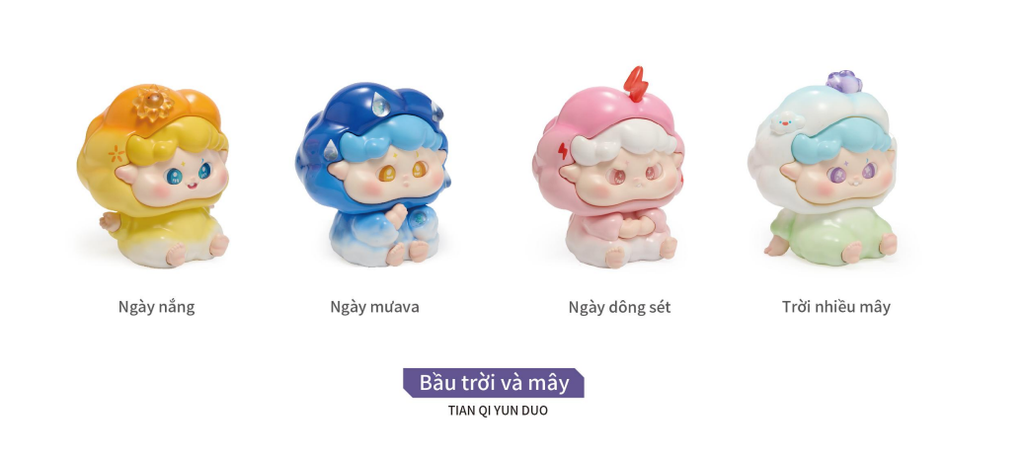 Mô Hình Các Con Vật Cosplay Thời Tiết Size KT 17*14*21cm - SKU : MH-BY0012-2 - (VAT: 002-09-110)