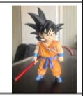 Mô Hình Dragon ball goku Kid dáng đứng cầm gậy - cao 18cm - nặng 450gram - Box Màu - Figure Dragon ball - (VAT 002-02-60) -  K8-T2-S12