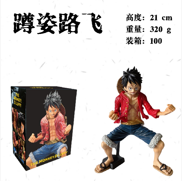 Mô hình Luffy chiến đấu- có hộp màu - SKU op332 ( VAT 002-01-60 ) - K18-T2-S6