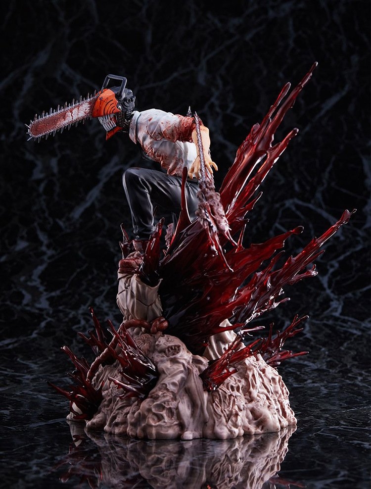 Mô Hình Chainsaw Man - cao 29cm nặng 1 Kg - Figure Chainsaw Man - Có Hộp màu