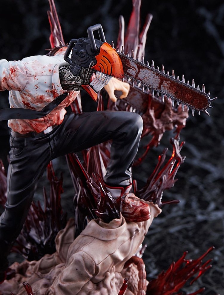 Mô Hình Chainsaw Man - cao 29cm nặng 1 Kg - Figure Chainsaw Man - Có Hộp màu