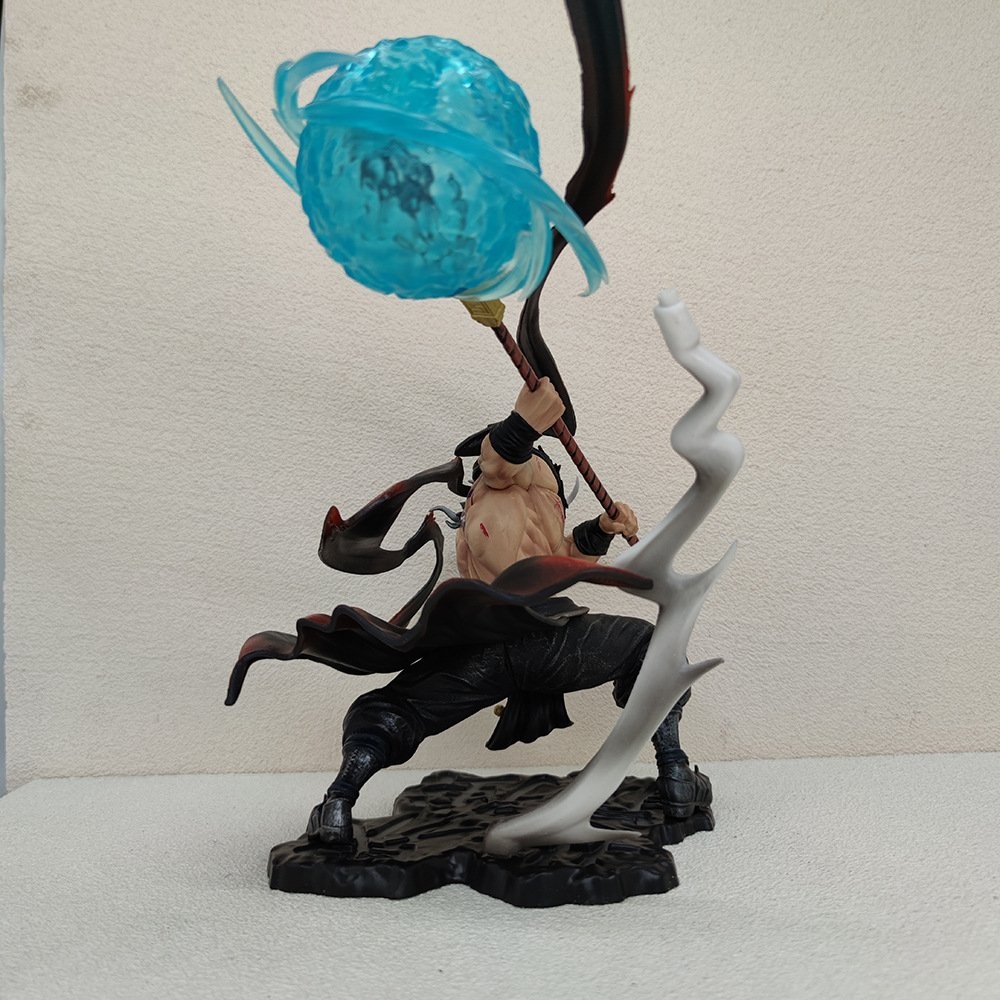 Mô Hình OnePiece Râu Trắng trạng thái chiến đấu siêu ngầu có led - cao 30 cm - Figure OnePiece - no box - N4-K2-BL4
