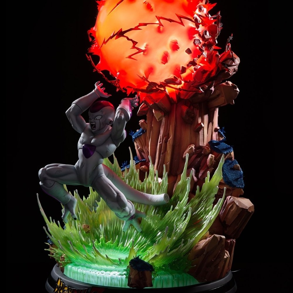 Mô Hình DragonBall Frieza siêu ngầu trạng thái chiến đấu có led cao 25cm - Figure DragonBall - Có hộp màu - N1-K23-T3-S2