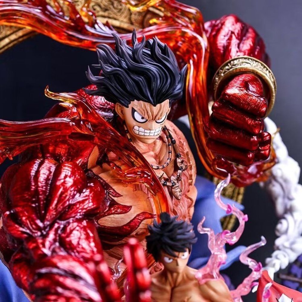 Hàng Loại 1 - Mô Hình OnePiece Luffy gear 4 king fado siêu đẹp cao 33cm - Figure OnePiece - Full box - Hộp màu đẹp N1-K38-T4-S5