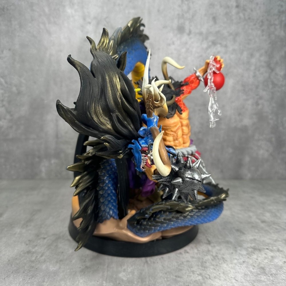 Hàng Loại 2 - Mô Hình OnePiece Kaido có rồng siêu đẹp cao 33cm - Figure OnePiece - Có Hộp Carton - N2