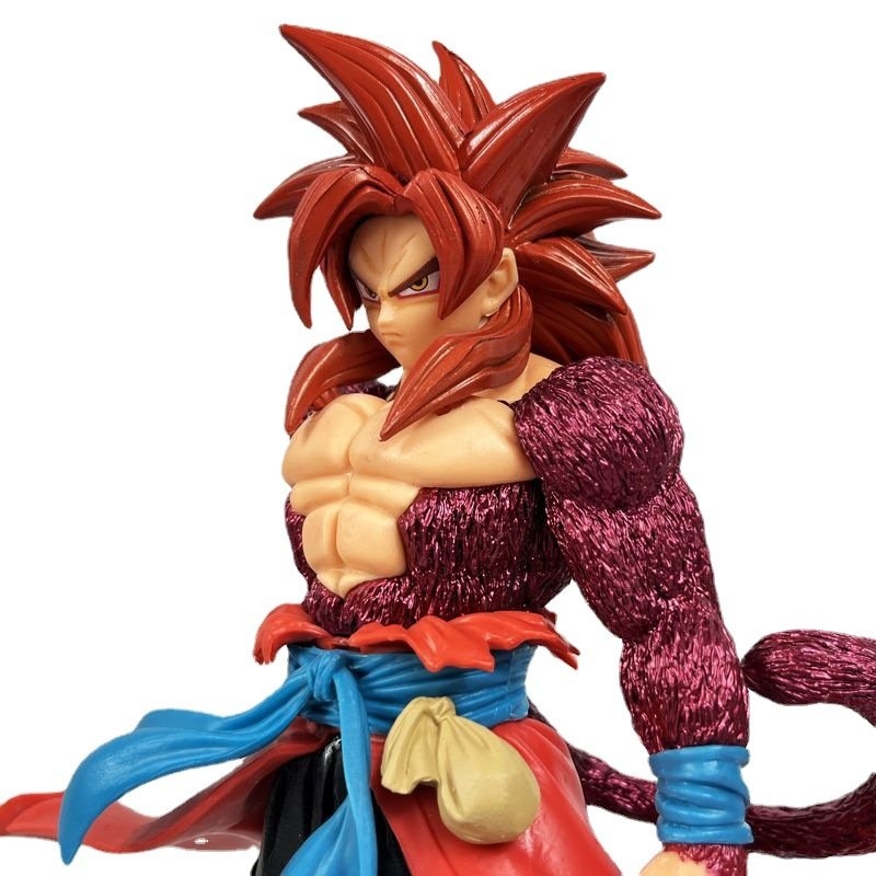 Mô Hình DragonBall  SonGoku SS4 siêu chất cao 28cm - Figure DragonBall - Có Hộp màu