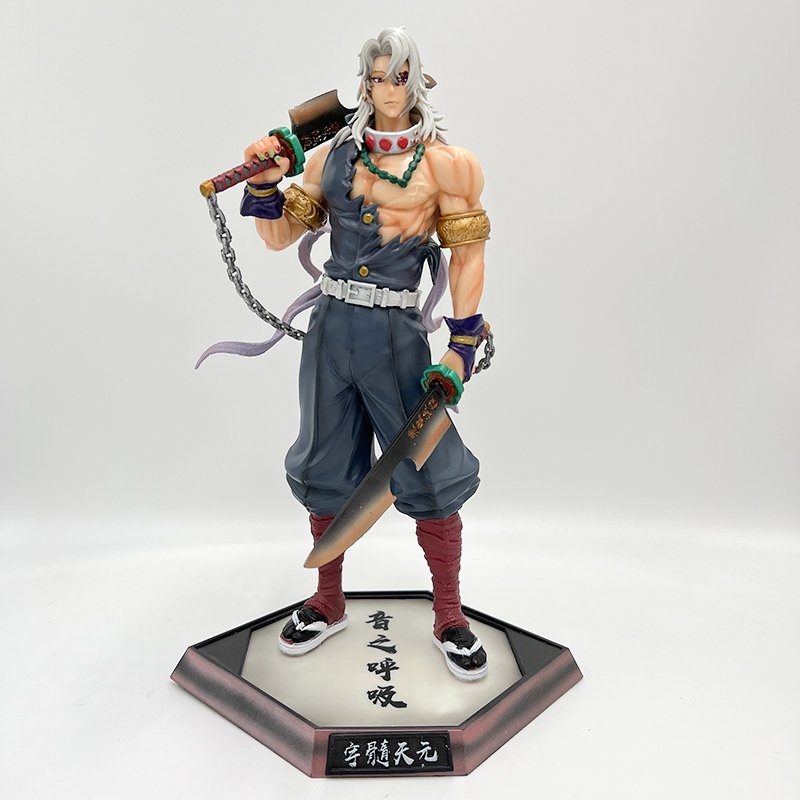 Mô Hình Kimetsu No Yaiba Âm Trụ dáng đứng siêu ngầu cao 33cm - Figure Thanh gươm diệt quỷ - Có Vỏ Hộp màu - N4-K2-BL1 - N1-K15-T1-S1