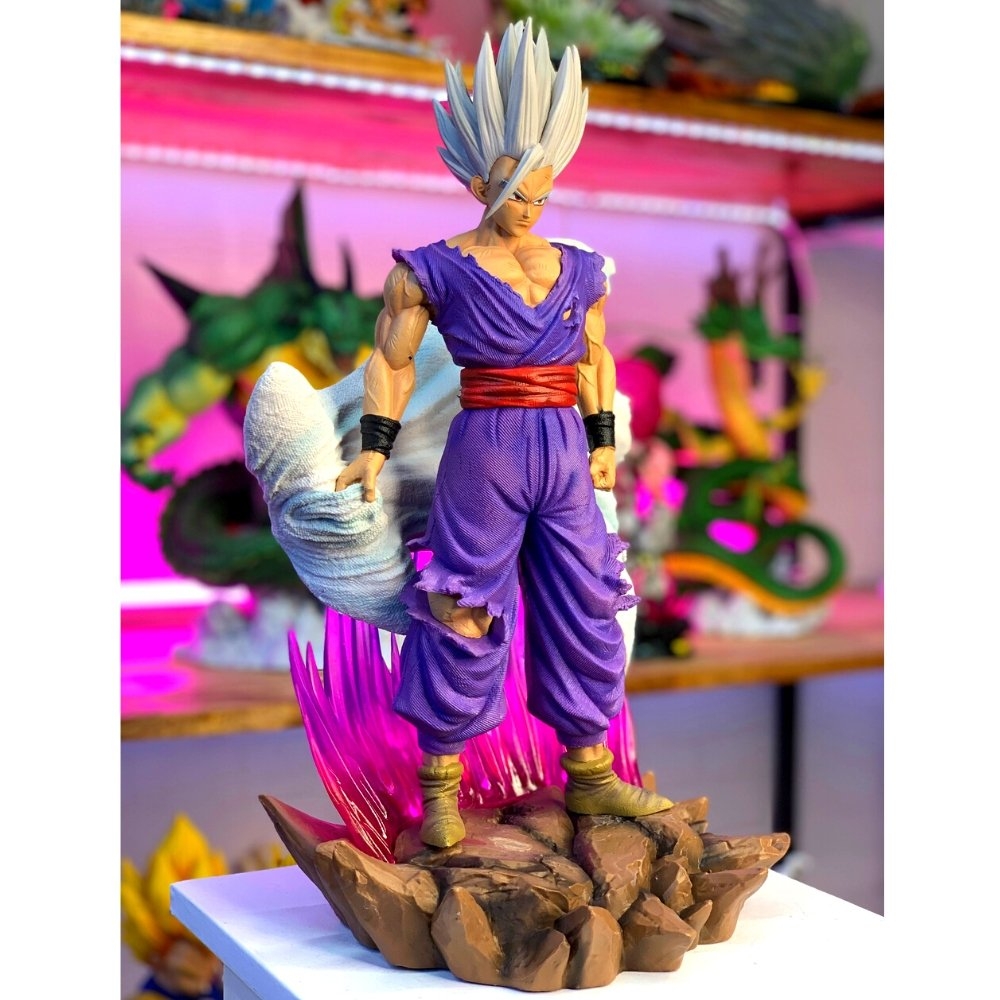 Mô Hình DragonBall Gohan Best siêu ngầu có led cao 38cm - Figure DragonBall - Có Hộp màu - N3-T5