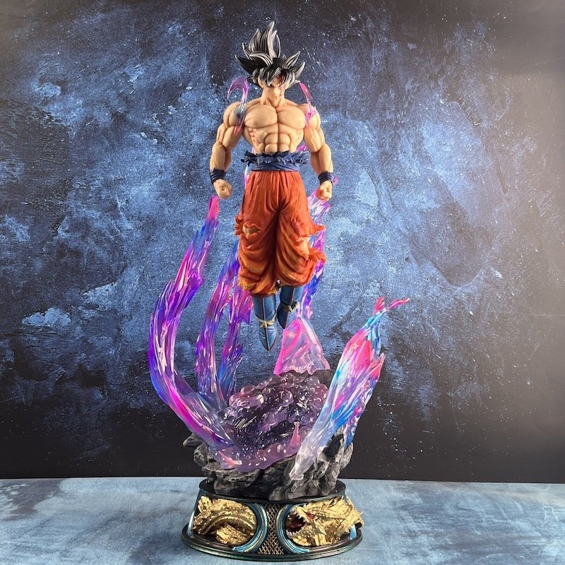Hàng loại 1 - Mô Hình DragonBall Songoku vô cực 3 đầu thay thế cao 52cm nặng 4kg - Figure DragonBall - Có Hộp carton - N1-K38-T4-S6