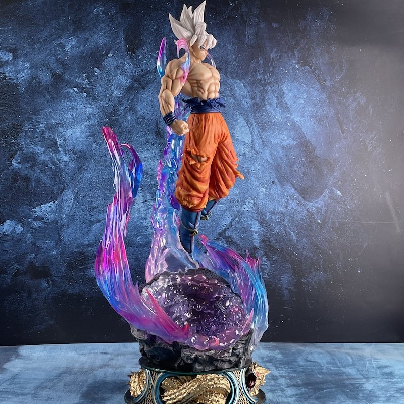 Hàng loại 1 - Mô Hình DragonBall Songoku vô cực 3 đầu thay thế cao 52cm nặng 4kg - Figure DragonBall - Có Hộp carton - N1-K38-T4-S6