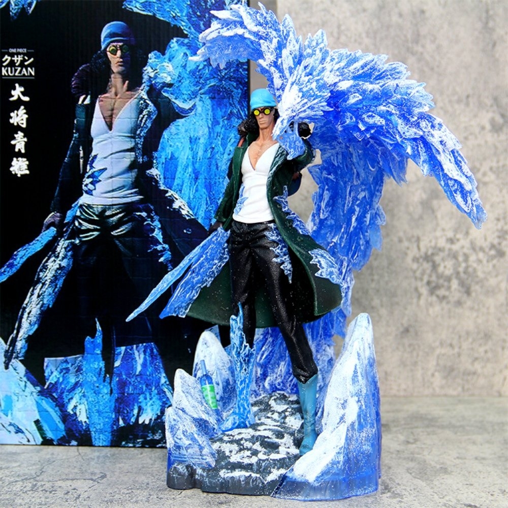 Mô Hình OnePiece Kuzan trạng thái chiến đấu siêu đẹp cao 39cm , nặng 2kg7 - Figure OnePiece - Full Box - N1-K37-T4-S3