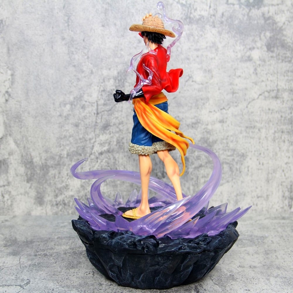 Hàng loại 1 - Mô Hình OnePiece Luffy nika gear 2 dáng đứng siêu ngầu cao 39cm nặng 2300g , Figure OnePiece - có vỏ hộp màu N1-K49-T5-S1