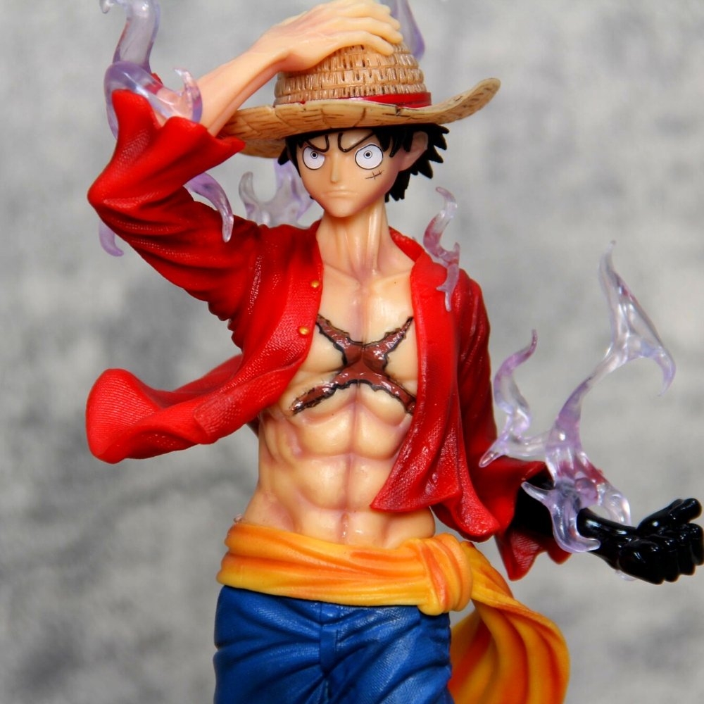 Hàng loại 1 - Mô Hình OnePiece Luffy nika gear 2 dáng đứng siêu ngầu cao 39cm nặng 2300g , Figure OnePiece - có vỏ hộp màu N1-K49-T5-S1