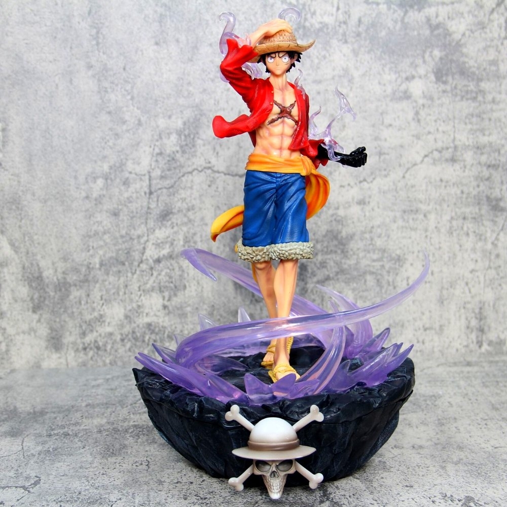 Hàng loại 1 - Mô Hình OnePiece Luffy nika gear 2 dáng đứng siêu ngầu cao 39cm nặng 2300g , Figure OnePiece - có vỏ hộp màu N1-K49-T5-S1