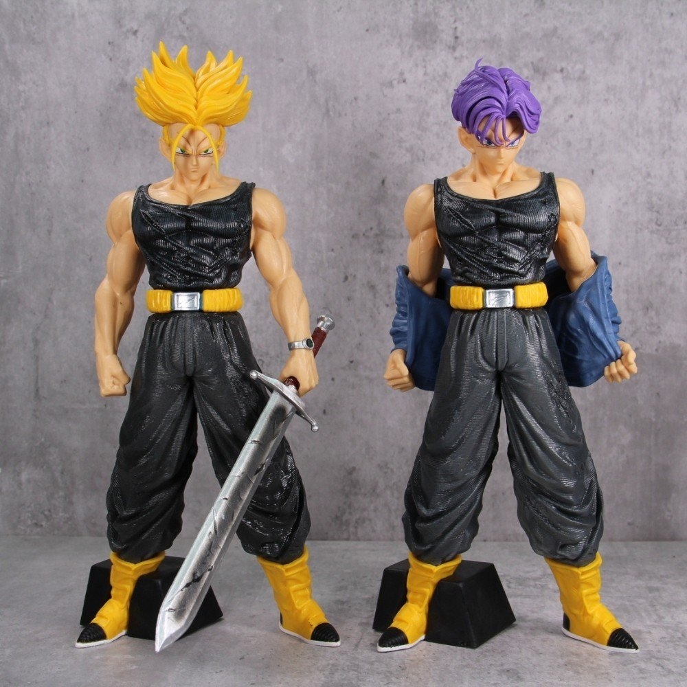 Mô Hình Dragon Ball Trunk tóc vàng cầm kiếm siêu ngầu - cao 21cm - Figure Dragon Ball - No box - N1-K46-T2-S3