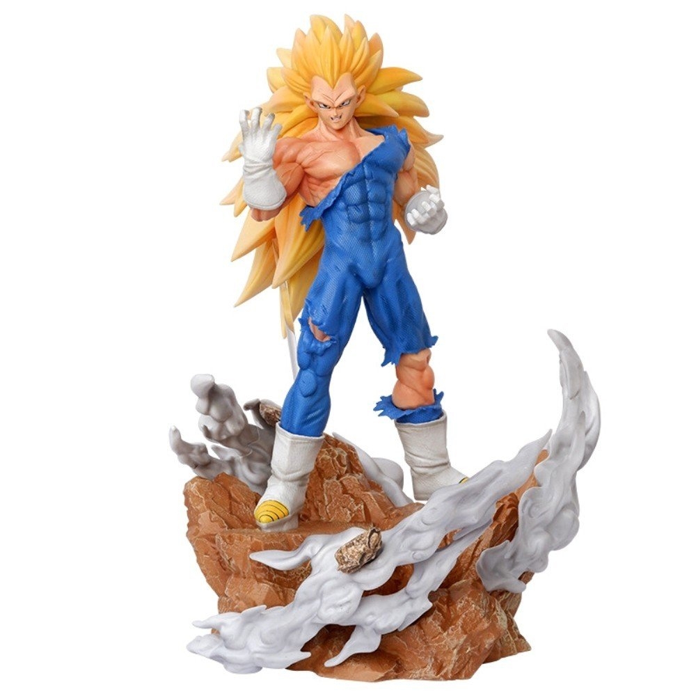 Mô hình DragonBall Vegeta SSJ3 - hàng cao cấp - Cao 35cm - Nặng 2900 Gram - Dragon Ball - Có Hộp màu - K8-T4-S12