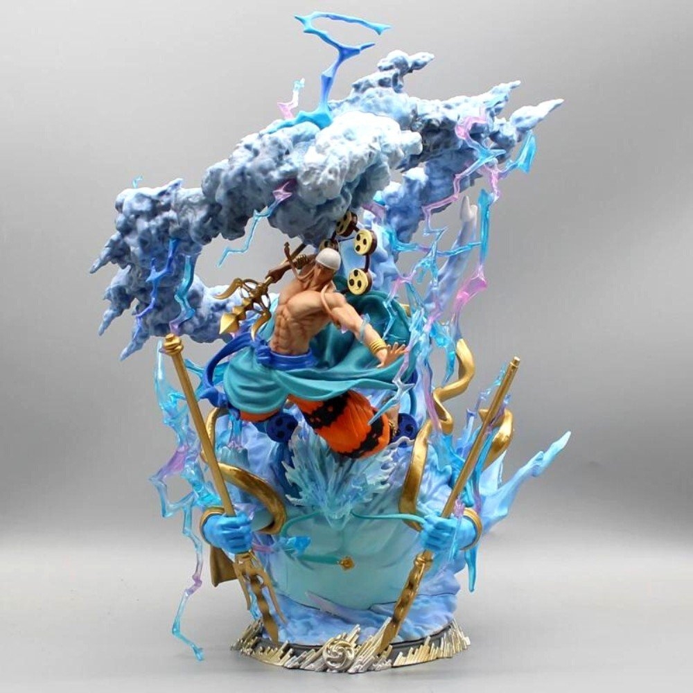 Mô Hình One Piece Enel Chúa Trời siêu phẩm trạng thái chiến đấu cao 35cm nặng 4.9kg - Figure OnePiece - Có Hộp Màu - N3-T5