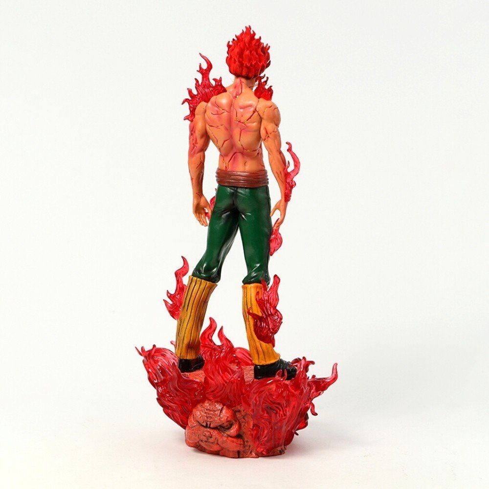 Mô hình Naruto Thầy Might Guy Bát Môn Độn Giáp dáng đứng siêu ngầu có led ở base cao 35cm , nặng 1400g - Figure Naruto - Có Hộp Màu - N3-T5