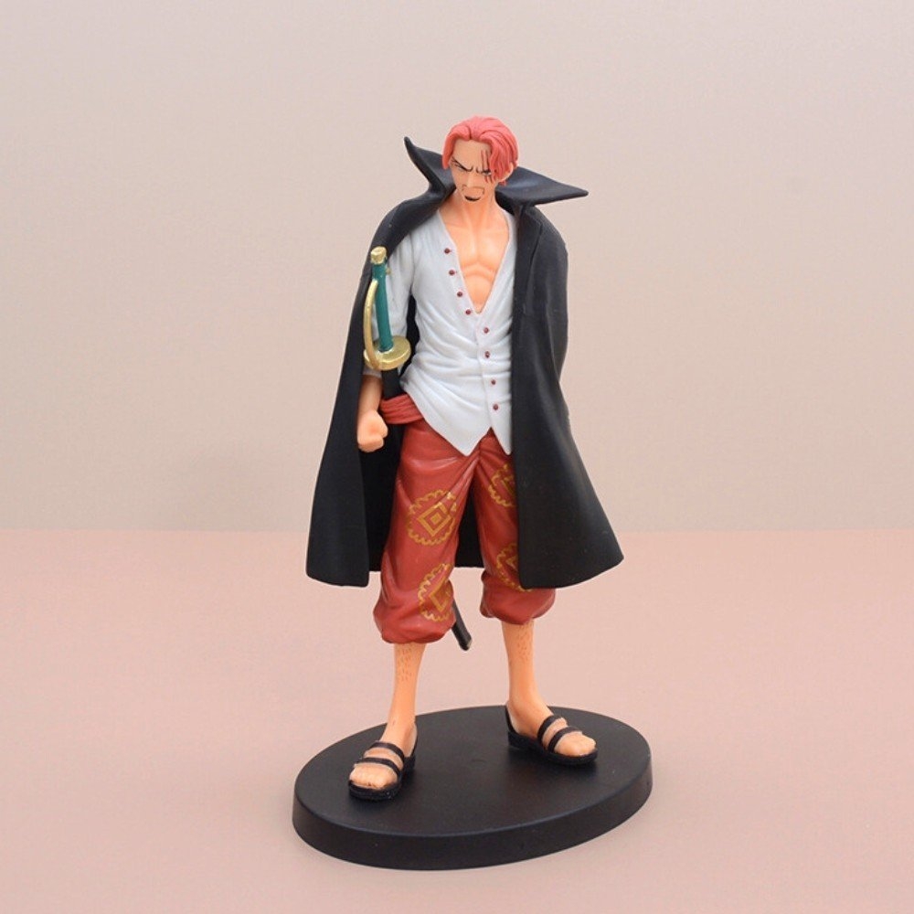 Mô Hình OnePiece Shanks tóc đỏ wano  siêu ngầu cao 18.5cm nặng 210g , Figure OnePiece - No Box - N1-K48-T2-S1