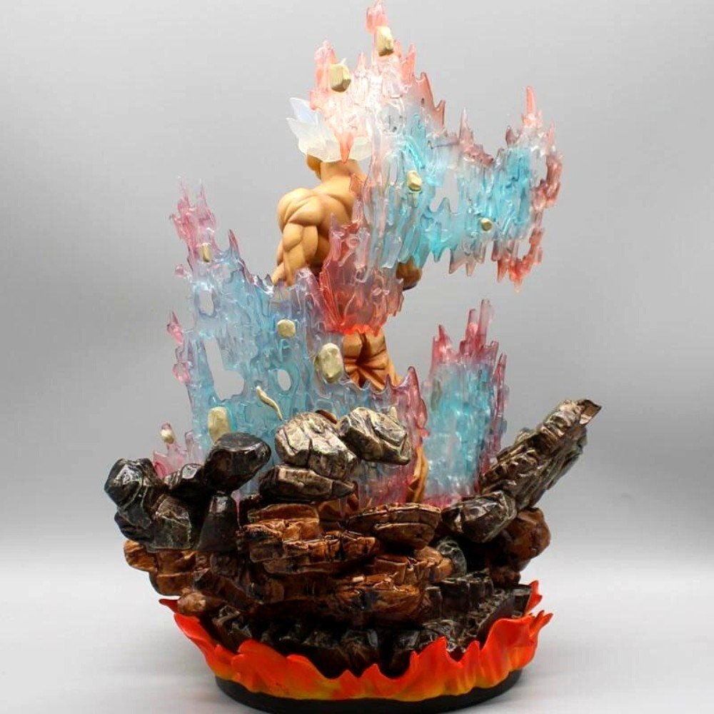 Hàng Cao Cấp -  Mô Hình DragonBall Songoku vô cực + 3 đầu thay thế - cao 33cm nặng 2000g , Figure DragonBall - Có Hộp màu N2