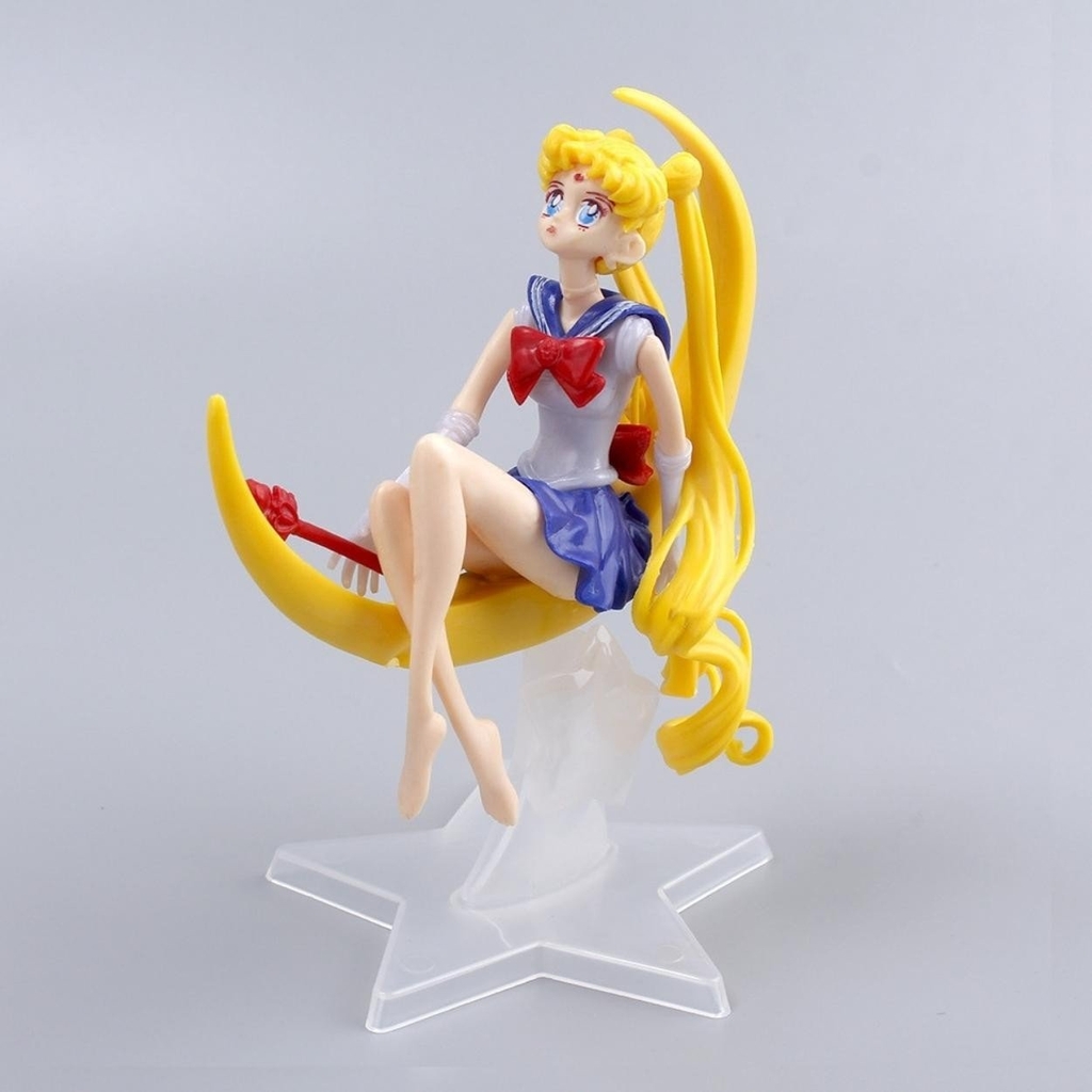 Mô Hình Thuỷ thủ mặt trăng siêu đẹp - Cao 15cm - nặng 100gram - Figure Thuỷ Thủ Mặt Trăng - No Box - (VAT G873-79) - K20-T3-S5