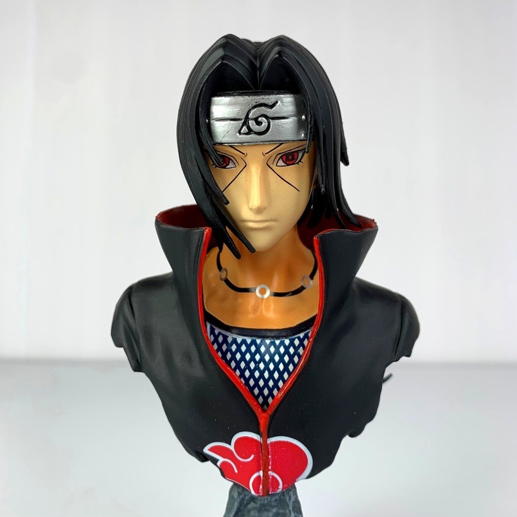 Mô hình Naruto Bán Thân Uchiha itachi -  Cao 14cm - nặng 200gram- Figure Naruto - Có Hộp Màu