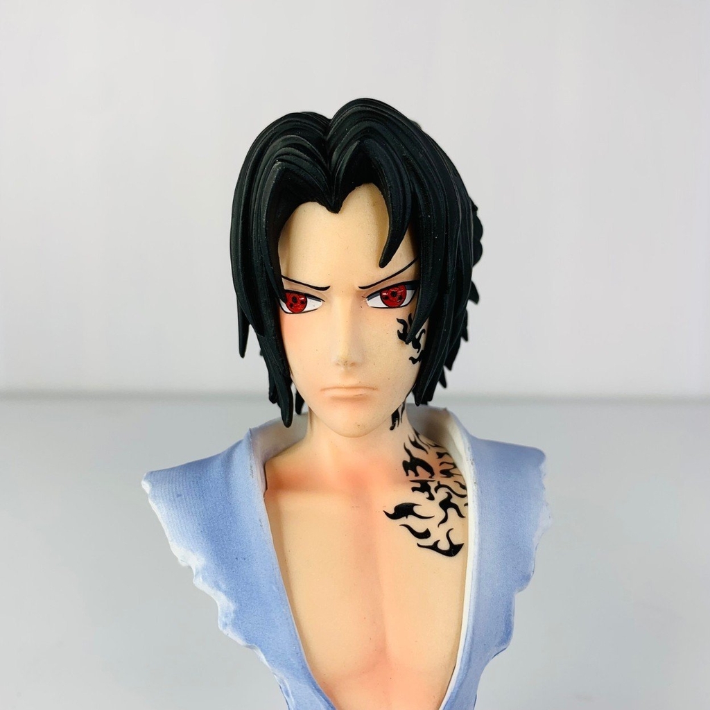 Mô hình Naruto Bán Thân Uchiha sasuke - Cao 15cm - nặng 200gram - Figure Naruto -  no box  - N1-K26-T3-S1