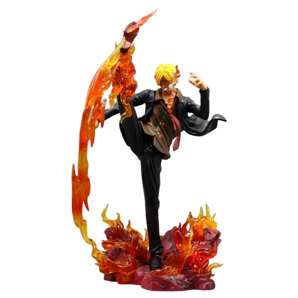 Mô hình OnePiece Sanji trạng thái chiến đấu siêu đẹp Cao 35cm nặng 1kg - Figure One Piece - box màu - (VAT 002-01-130)- K16-T4-S12