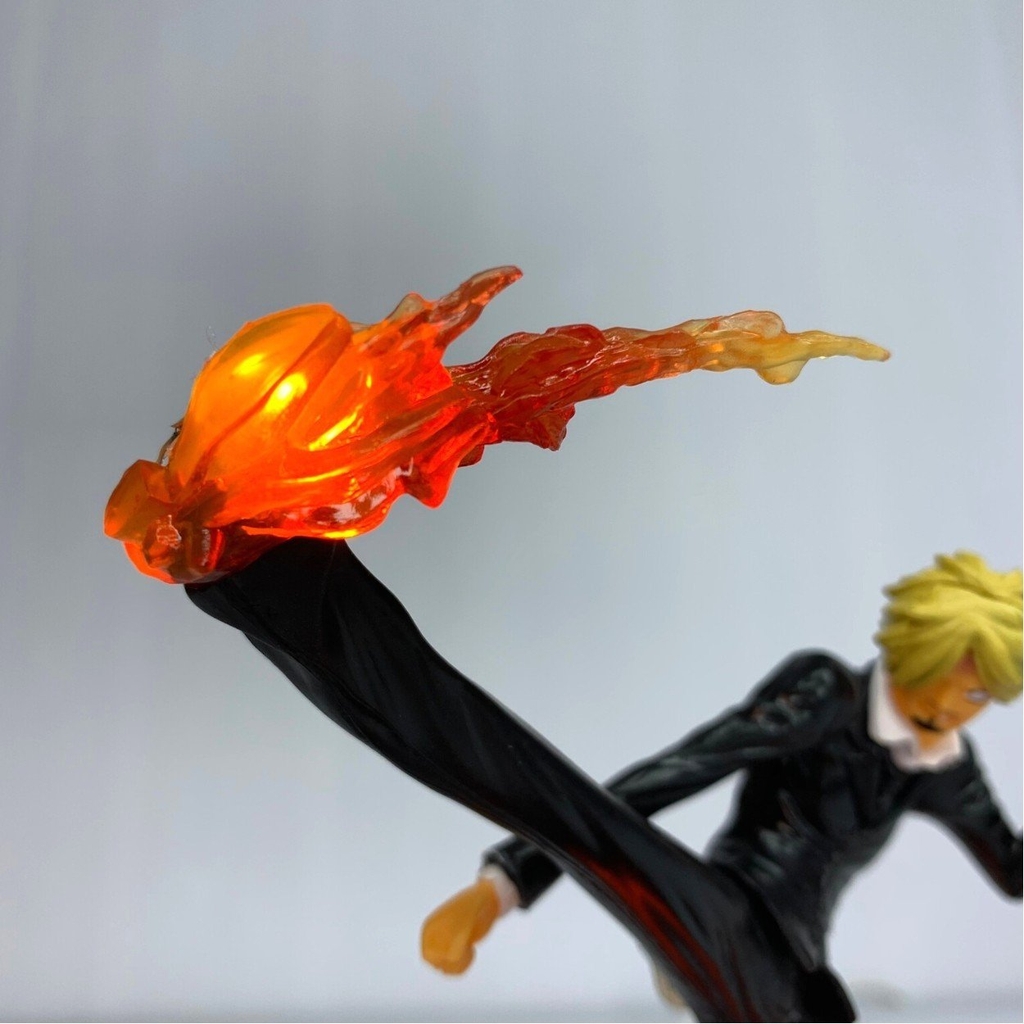 Mô hình OnePiece Sanji đế không có chữ có led USB  Cao 16cm - Bộ Fzero - One Piece - No Box - N5