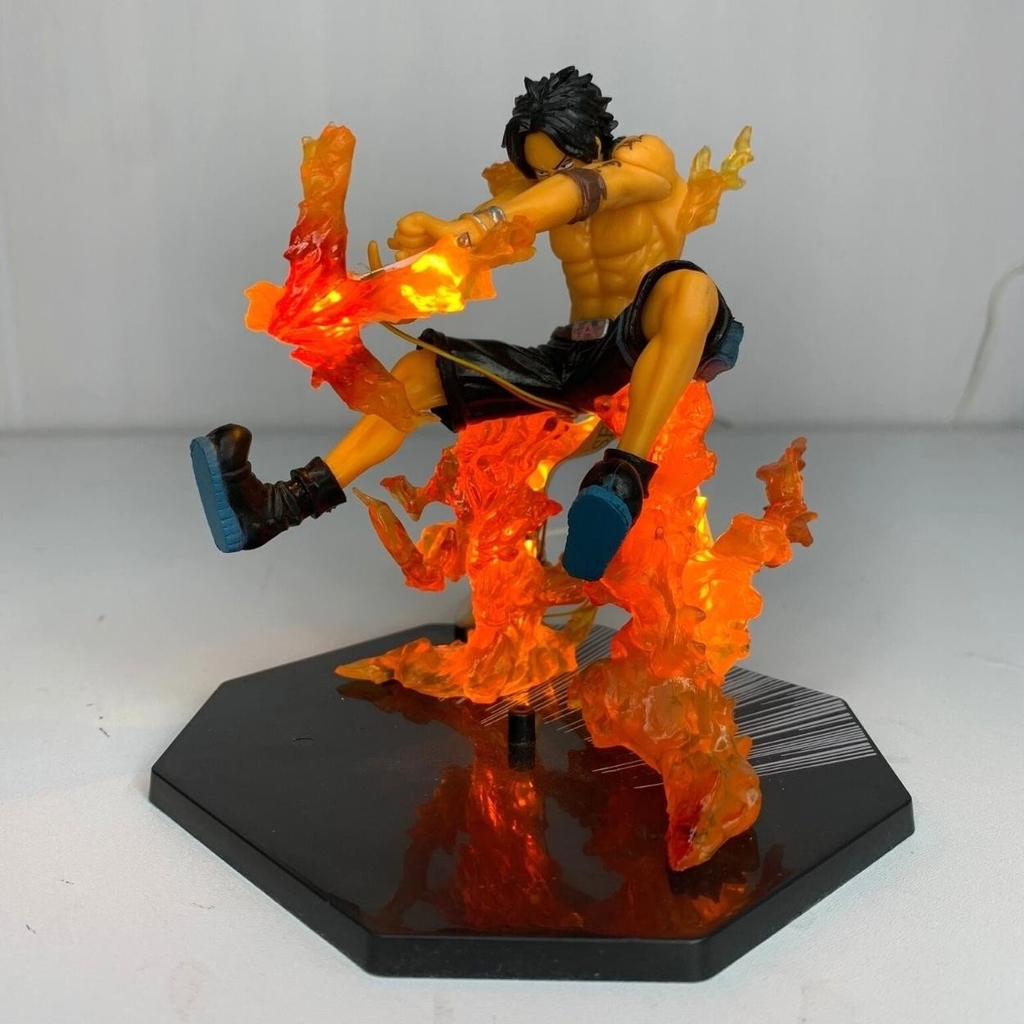 Mô hình OnePiece ACE V2 hàng siêu đẹp đế không chữ có led USB - No Box - Bộ FZ - One Piece - No Box - N2