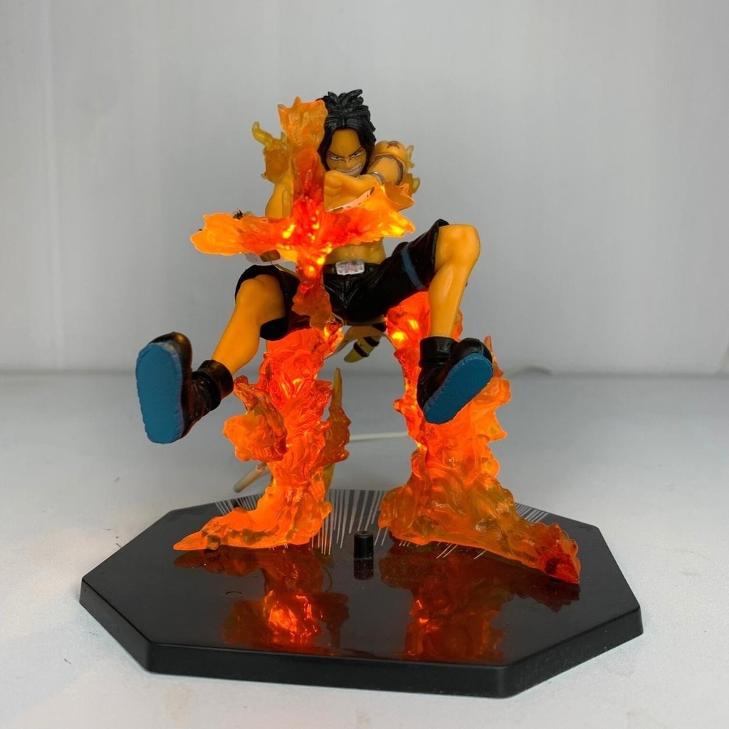 Mô hình OnePiece ACE V2 hàng siêu đẹp đế không chữ có led USB - No Box - Bộ FZ - One Piece - No Box - N2