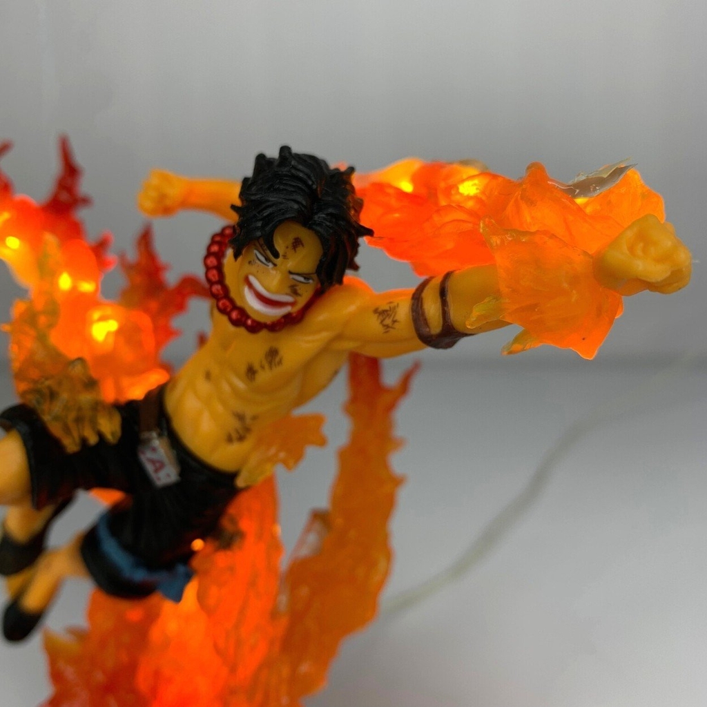 Mô hình OnePiece ACE bản siêu cấp fzero có led USB - One Piece - No Box - N5