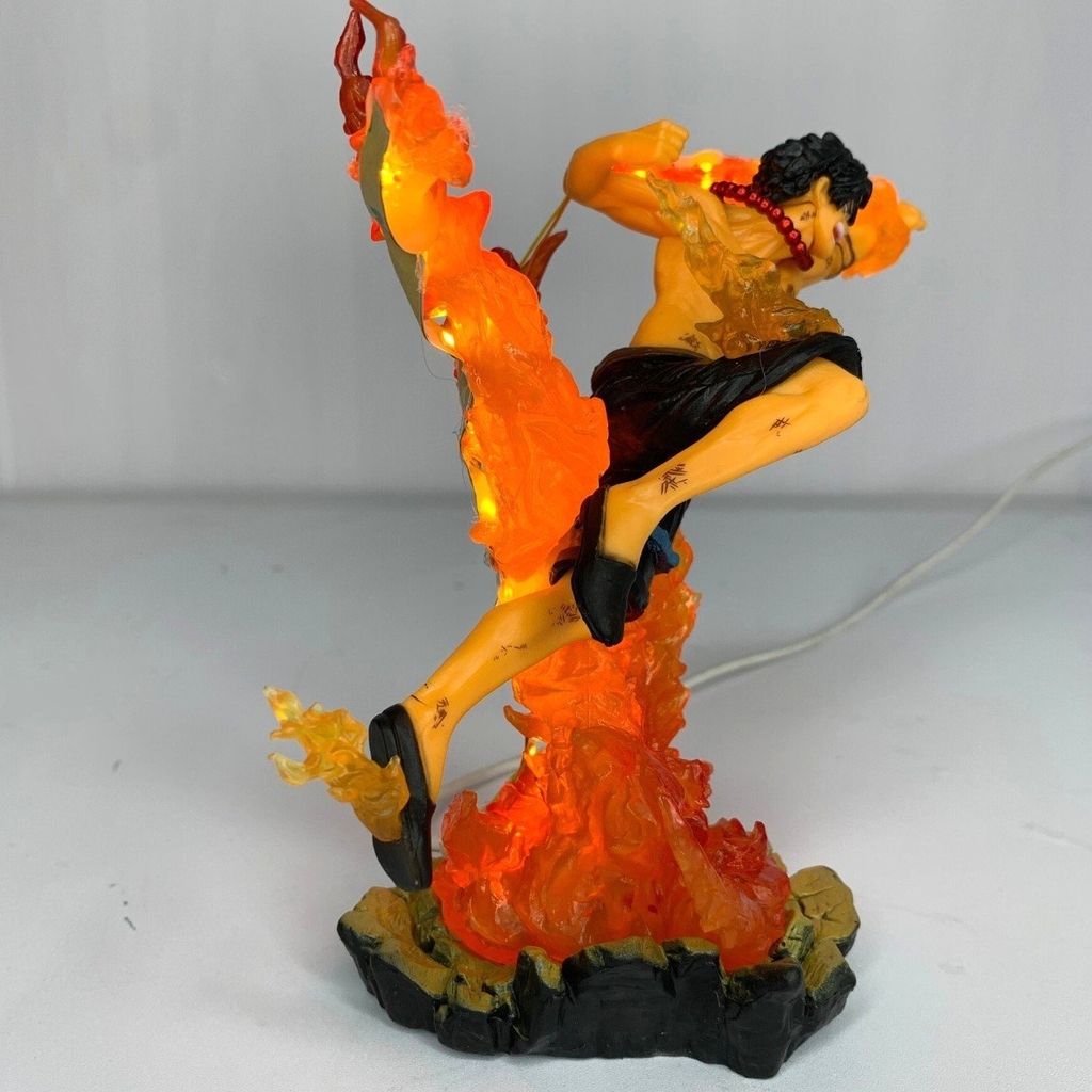 Mô hình OnePiece ACE bản siêu cấp fzero có led USB - One Piece - No Box - N5