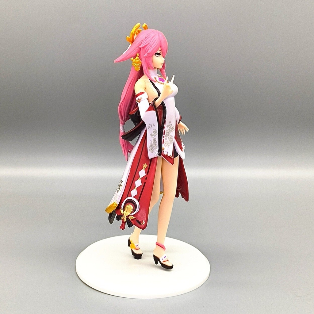 Mô Hình Genshin Impact YAE MIKO siêu đẹp - cao 19cm - nặng 150 gram - Figure  Genshin Impact - Có Hộp màu - N1-K38-T2-S6