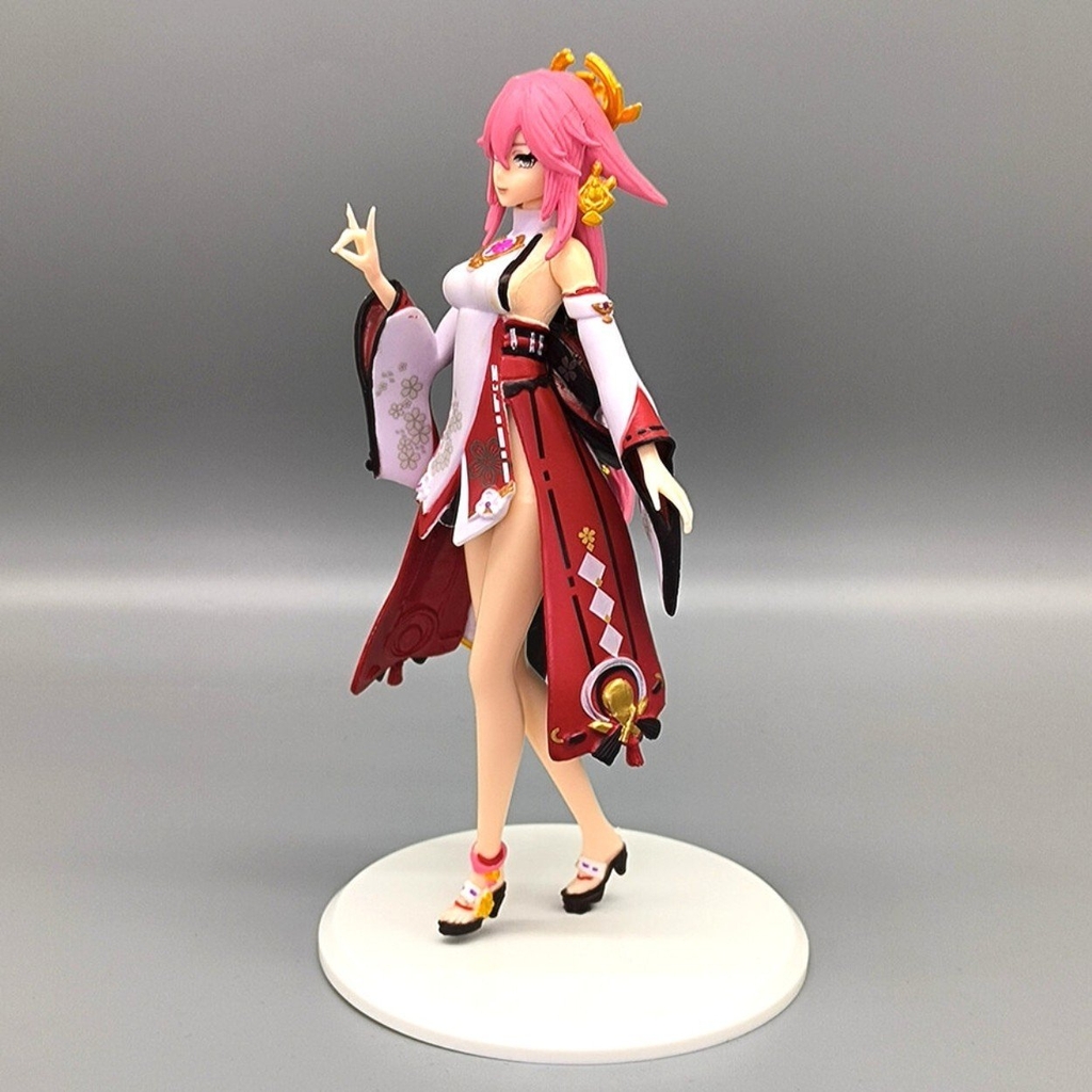 Mô Hình Genshin Impact YAE MIKO siêu đẹp - cao 19cm - nặng 150 gram - Figure  Genshin Impact - Có Hộp màu - N1-K38-T2-S6